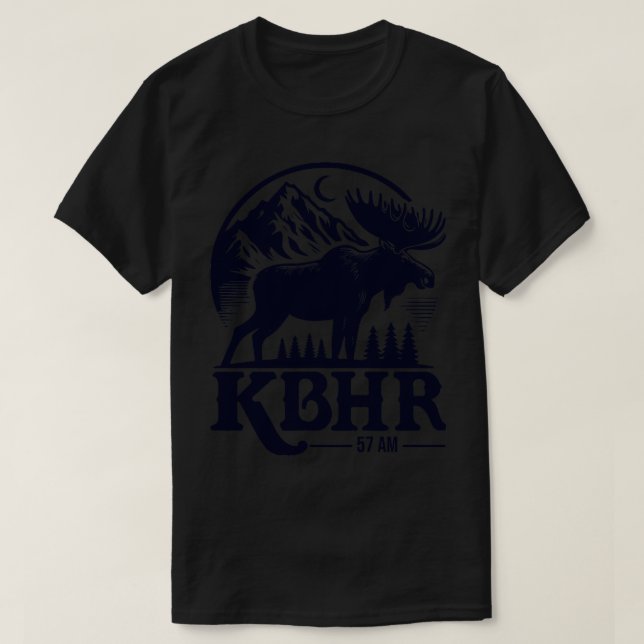 KBHR 57 AM T-Shirt (Design Front)