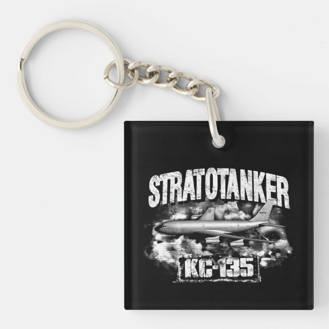 KC-135 Stratotanker Acrylic Keychain (Front)
