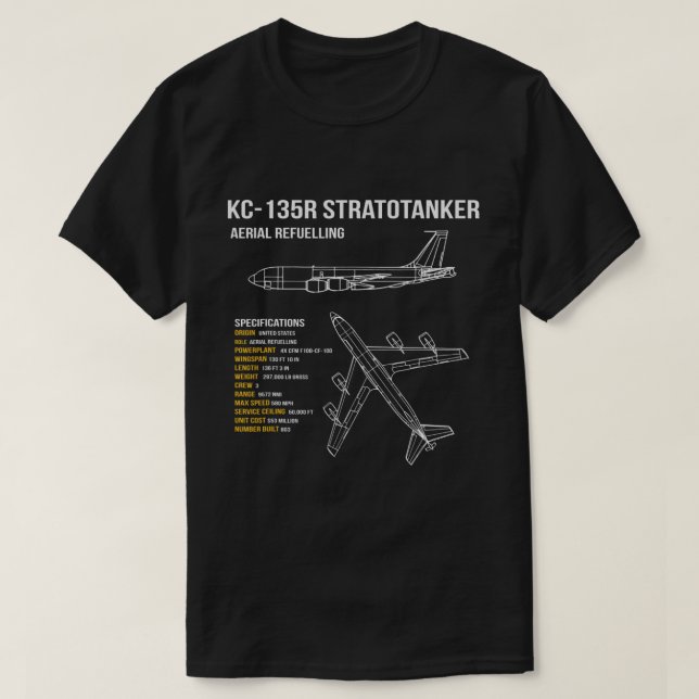 KC-135 Stratotanker T-Shirt (Design Front)