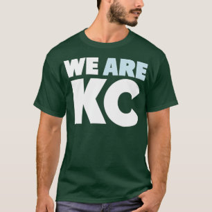 KC Blue Kansas City Strong Blue WE ARE KC Kansas C T-Shirt