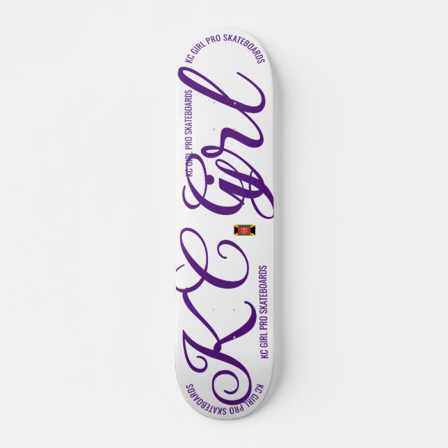 KC GIRL Skateboard (Front)