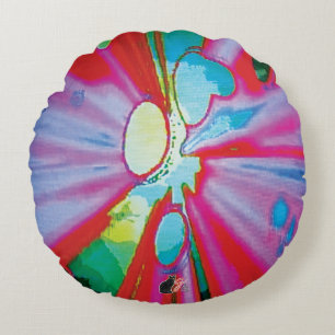 KC image Burst Round Cushion