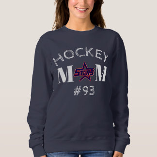 KC Stars - Hockey Mum (Dark) w/ Player Number Sweatshirt
