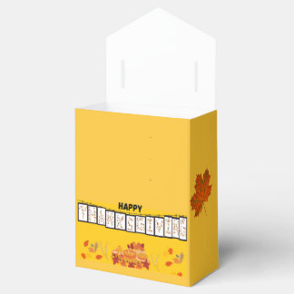 KC Yellow Thanksgiving Tent Boxes