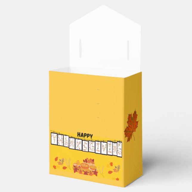 KC Yellow Thanksgiving Tent Boxes (Opened)