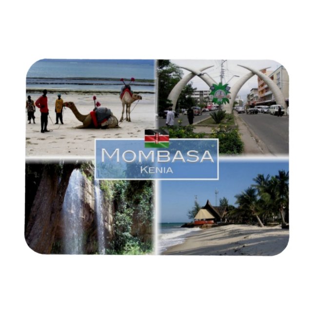 KE Kenia - Mombasa - Magnet (Horizontal)