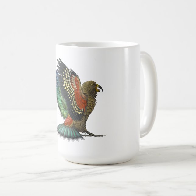 Kea Bird Mug (Front Right)