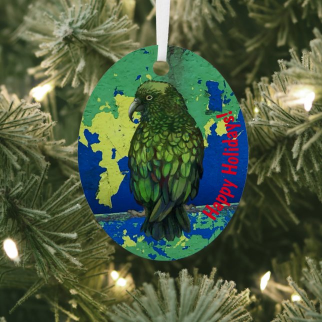 Kea bird  Ornament (Insitu)