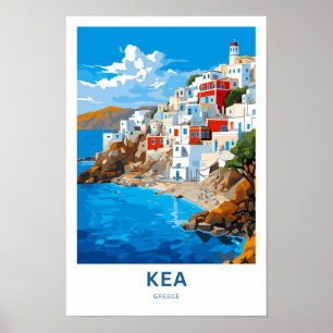 Kea Greece Travel Print
