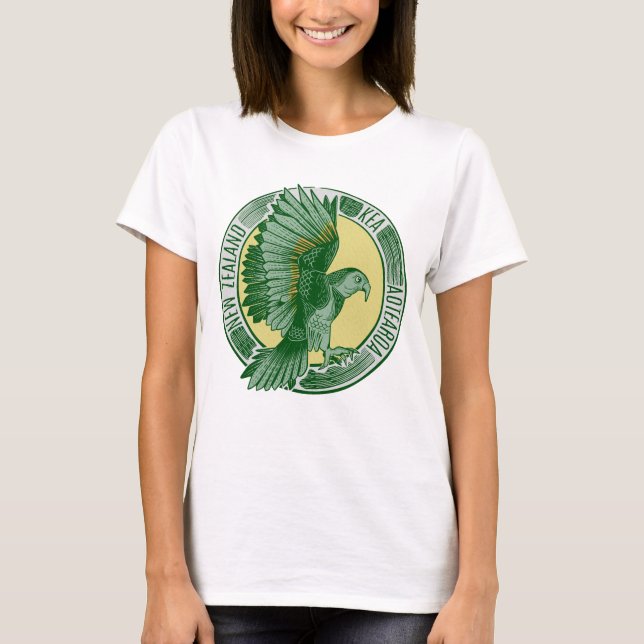 Kea N.Z. Aotearoa T-Shirt (Front)