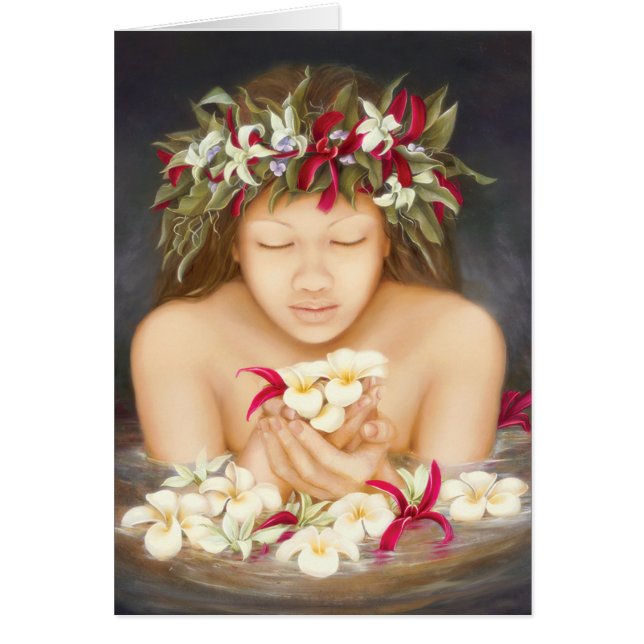 "Ke'ala", oil painting by Lori Higgins (Front)