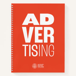 Kean MGC Advertising Spiral Notebook