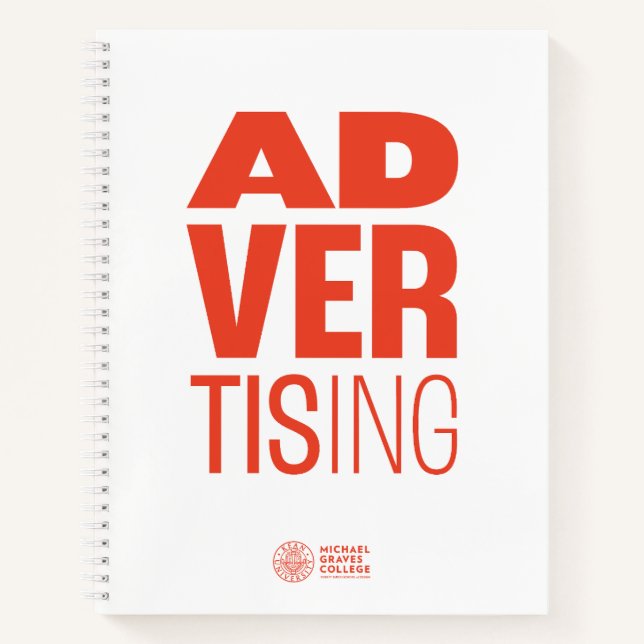 Kean MGC Advertising Spiral Notebook (Front)