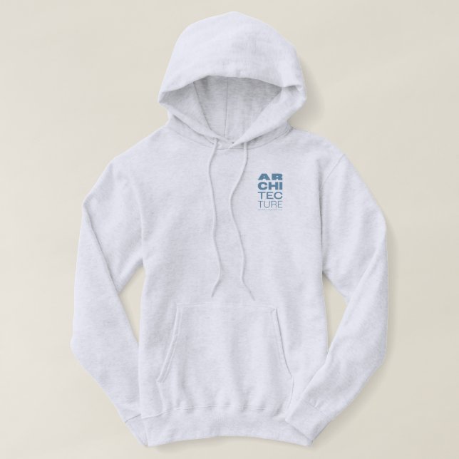 Kean MGC Architecture Basic Hooded Sweatshirt (Design Front)