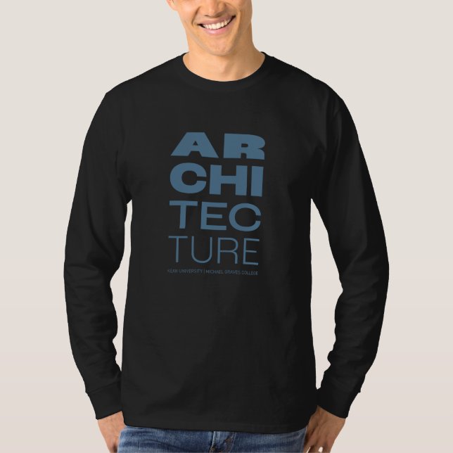 Kean MGC Architecture Men's Basic Sweatshirt T-Shirt (Front)