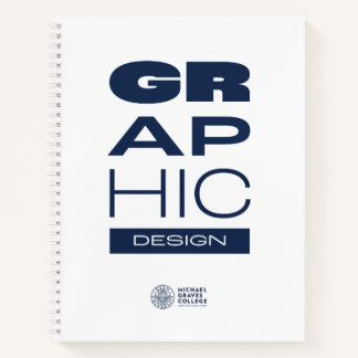 Kean MGC Graphic Design Spiral Notebook