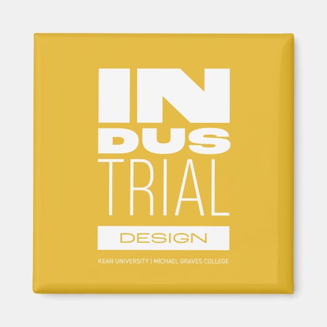 Kean MGC Industrial Design Magnet (Front)