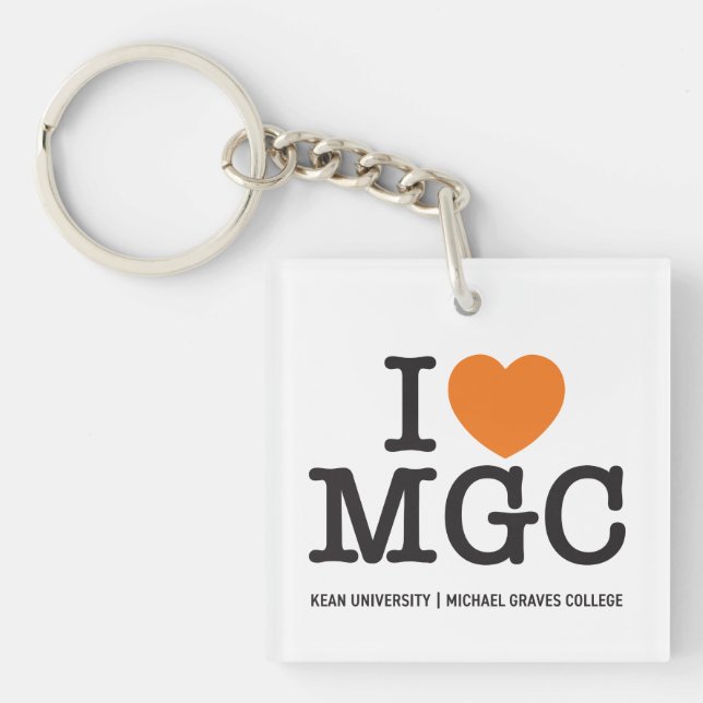 Kean MGC Interior Design Key Ring (Front)