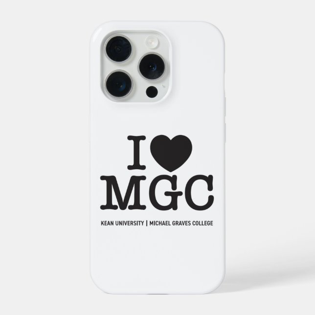 Kean MGC Michael Graves College iPhone Case (Back)
