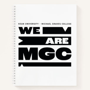 Kean MGC Michael Graves College Notebook