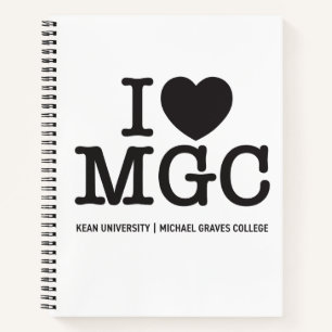 Kean MGC Michael Graves College Notebook
