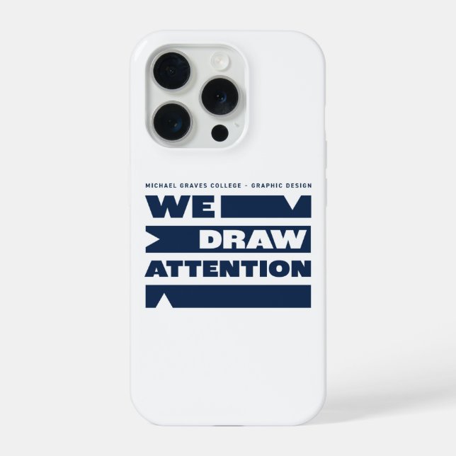 Kean MGC We Draw Attention iPhone Case (Back)