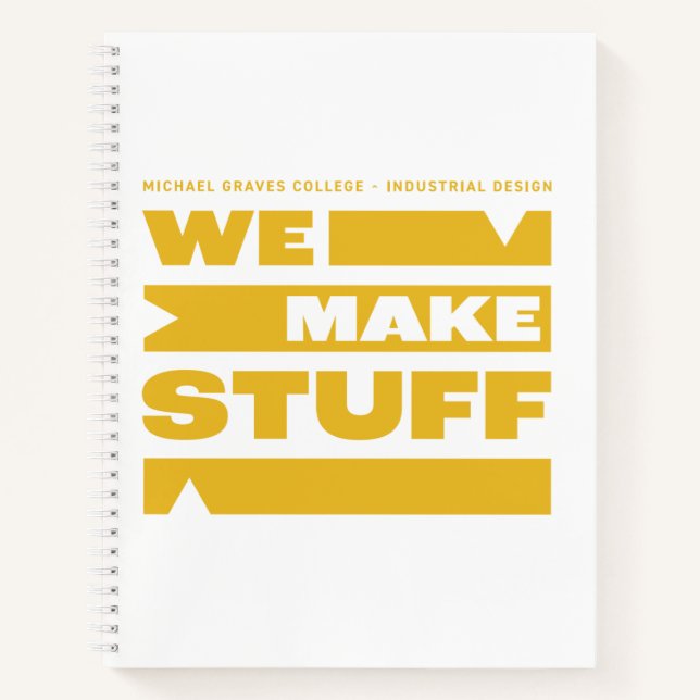 Kean MGC We Make Stuff Notebook (Front)