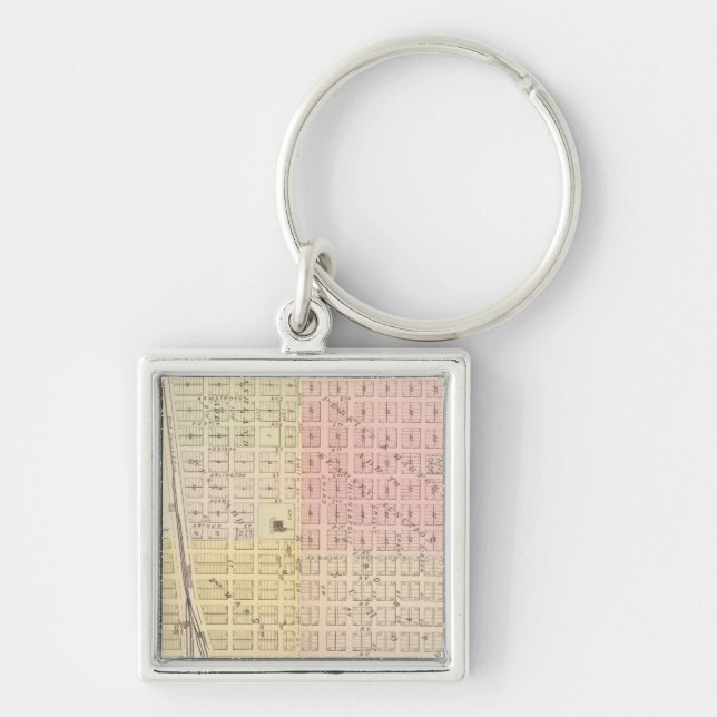 Kearney City, Nebraska Key Ring (Front)