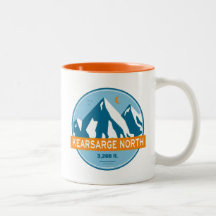Kearsarge North New Hampshire Stars Moon Two-Tone Coffee Mug