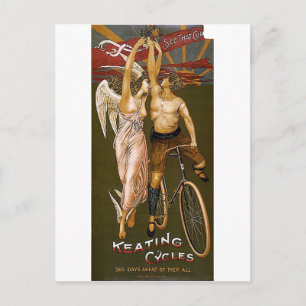 Keating Cycles Postcard