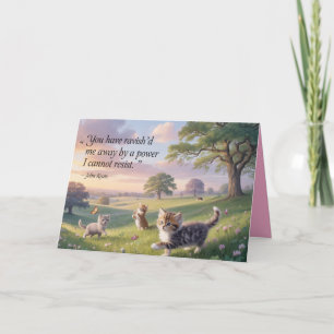 Keats Valentine's Day Card 3