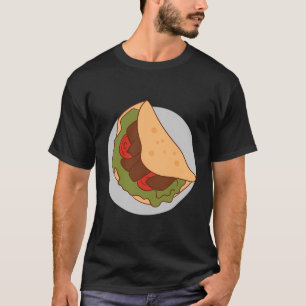 Kebab Eating Shawarma Turkish Food Lover T-Shirt