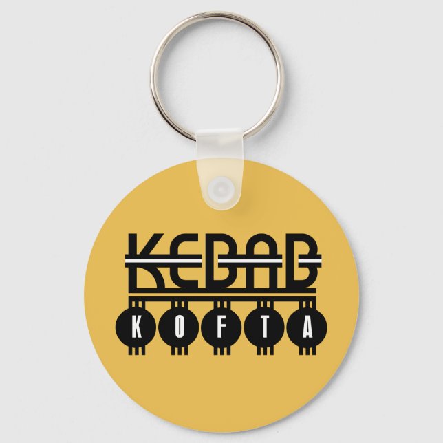 Kebab Kofta Key Ring (Front)