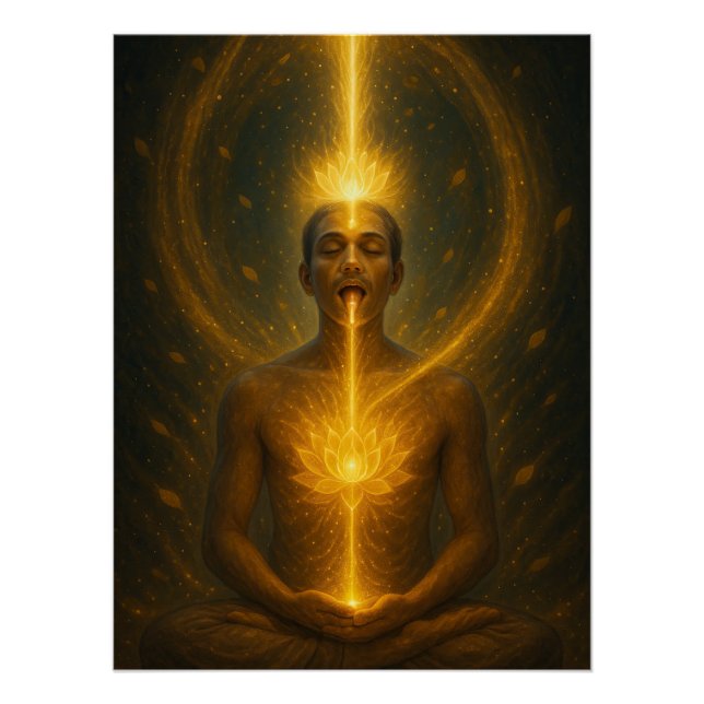 Kechari Mudra Poster (Front)
