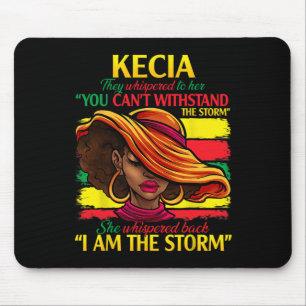 Kecia First Name Family Surname Black History Mont Mouse Pad