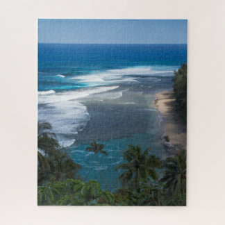 Ke'e Beach, Kauai, Hawaii Jigsaw Puzzle