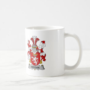Keegan Family Crest Coffee Mug