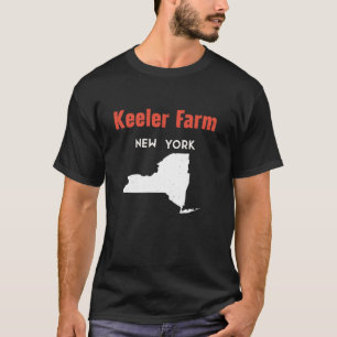 Keeler Farm New York USA State America Travel New T-Shirt