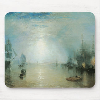Keelmen Heaving Coals, Moonlight by Joseph Turner Mouse Pad