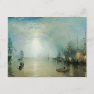 Keelmen Heaving Coals, Moonlight by Joseph Turner Postcard