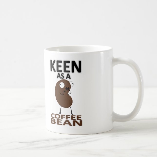 Keen as a Coffee Bean Mug (Right)