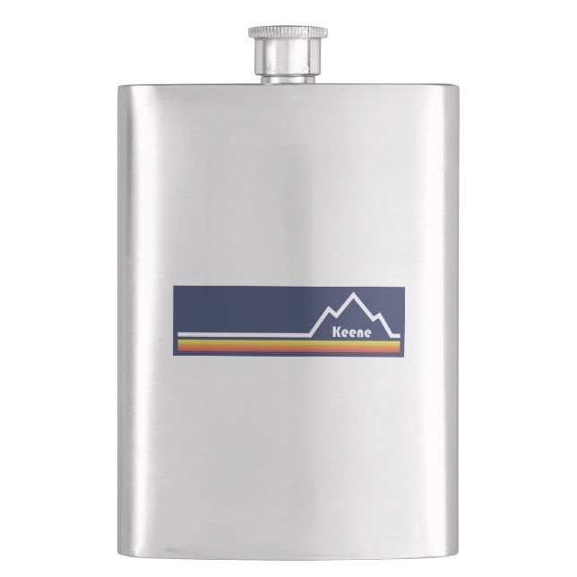 Keene New York Hip Flask (Front)