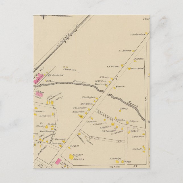 Keene, Ward 1 Postcard (Front)