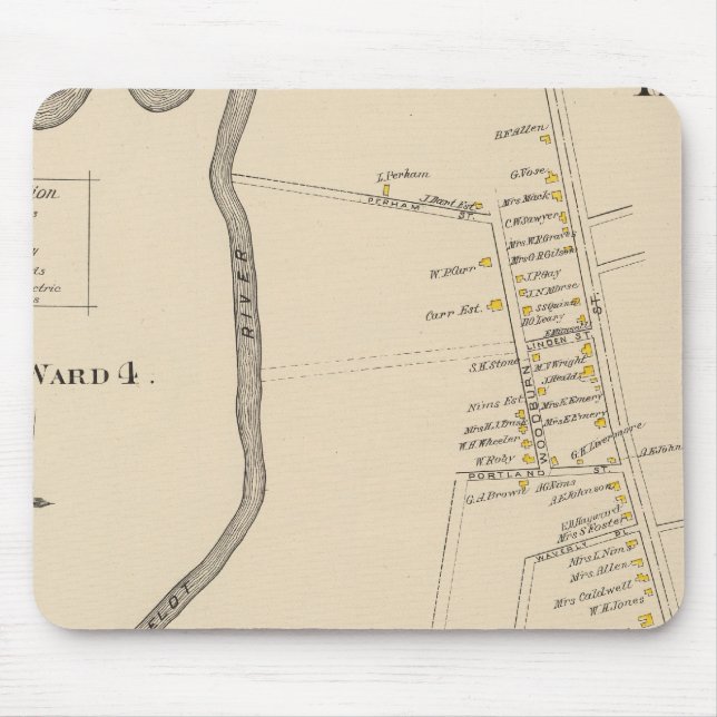 Keene, Ward 4 Mouse Pad (Front)