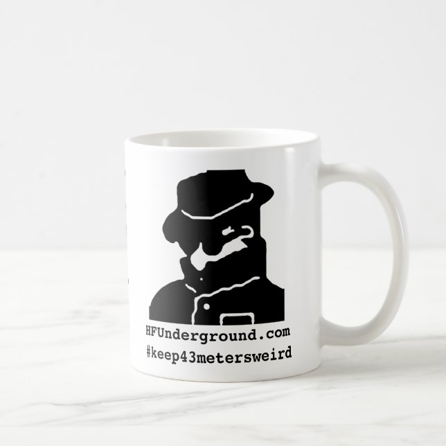Keep 43 Metres Weird HFUnderground Mug (Right)
