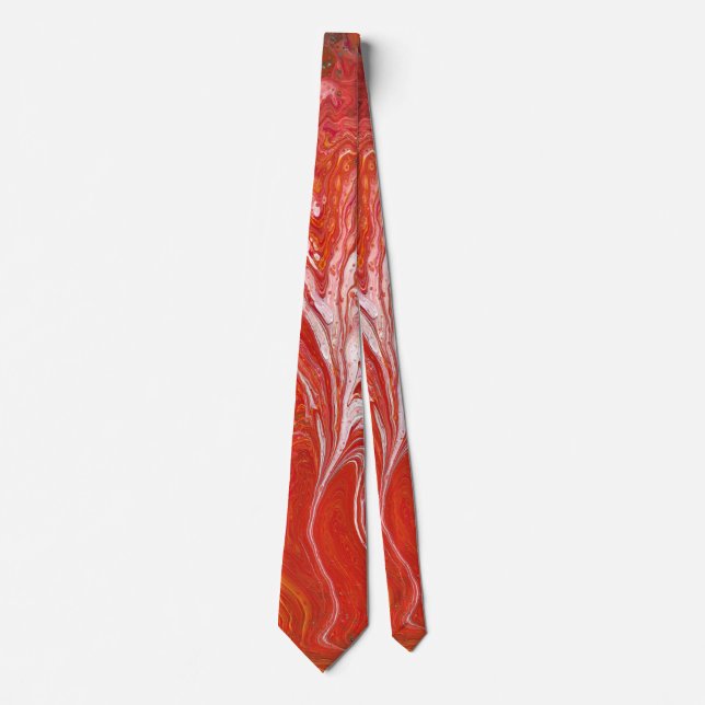 Keep A Drivin 1 Vibrant Red Tie (Front)