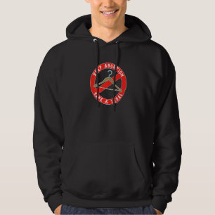 Keep Abortion Safe & Legal Never Again Hanger Pro Hoodie