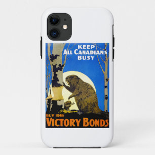 Keep All Canadians Busy iPhone 11 Case