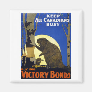 Keep All Canadians Busy Magnet