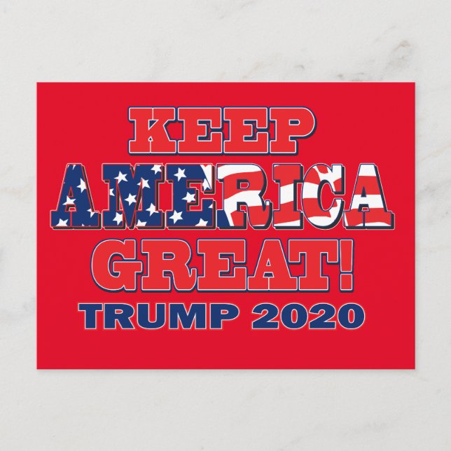 Keep America Great Again Postcard (Front)